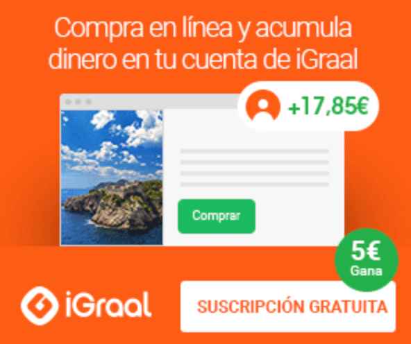 igraal cashback descuentos